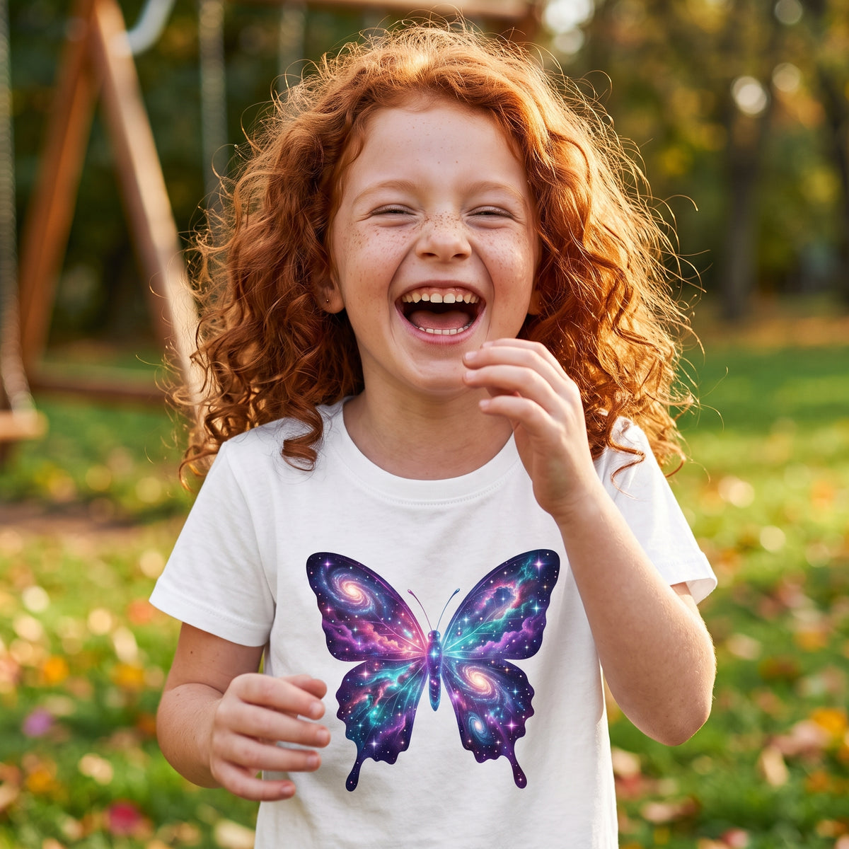Galactic Butterfly Toddler T-Shirt