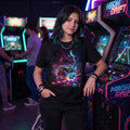 Crystal Crush Truck Youth T-Shirt   Cosmic Monster Truck Graphic Tee