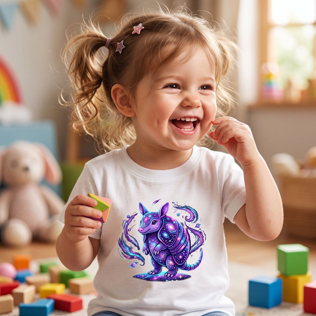 Galaxy Armadillo Toddler T-Shirt
