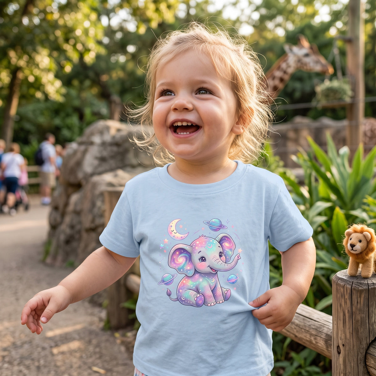 Moonbeam Elephant Toddler T-Shirt