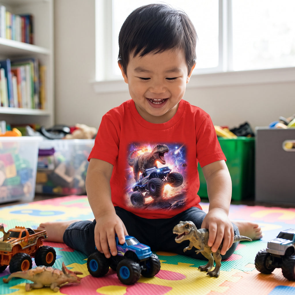 Crusher vs. Giganotosaurus Toddler T-Shirt