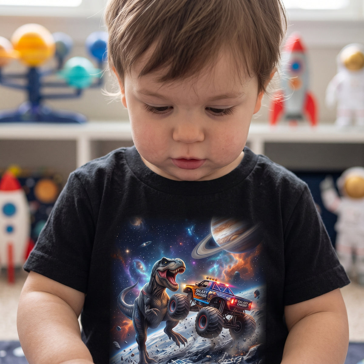 Crusher vs. T. rex Toddler T-Shirt