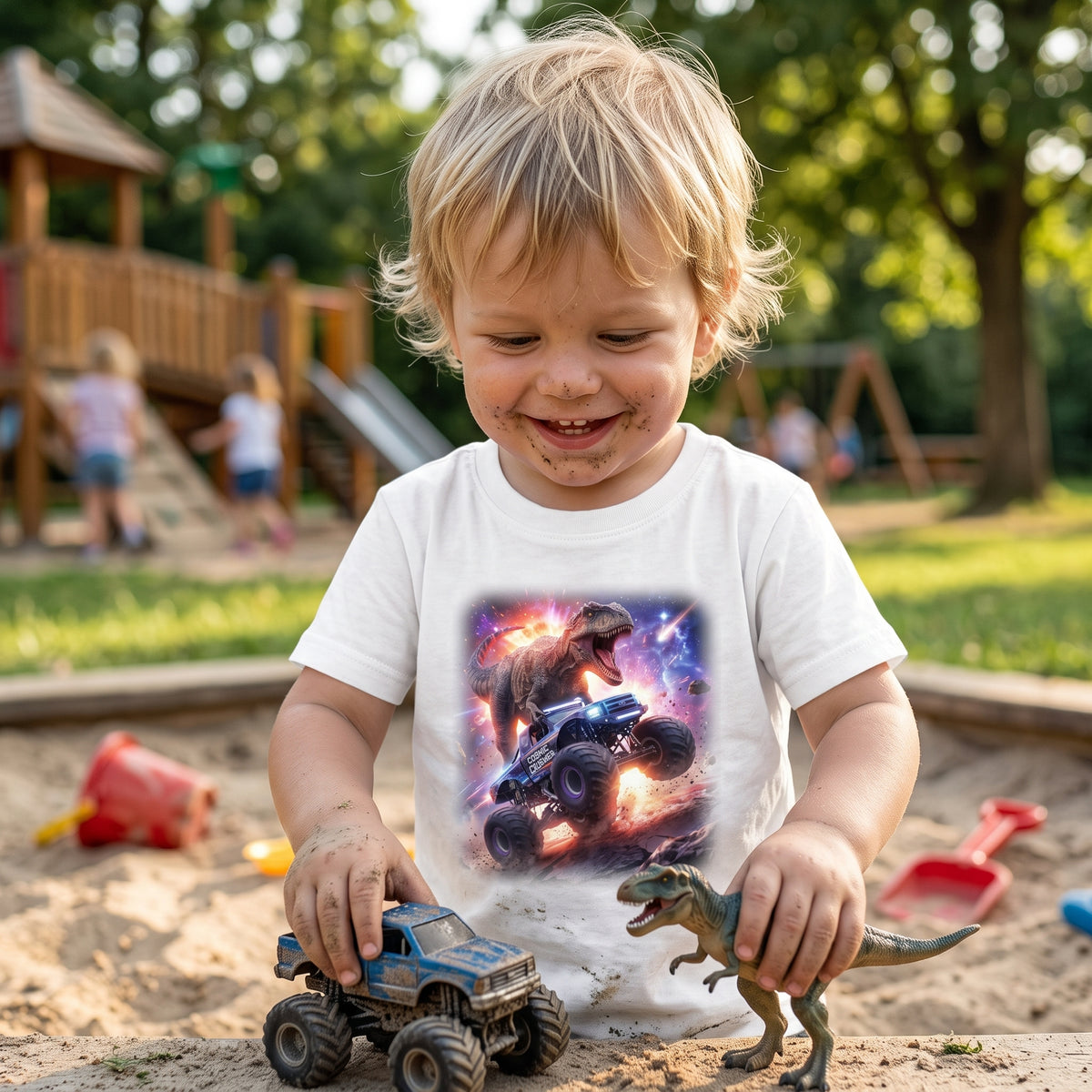 Crusher vs. Giganotosaurus Toddler T-Shirt