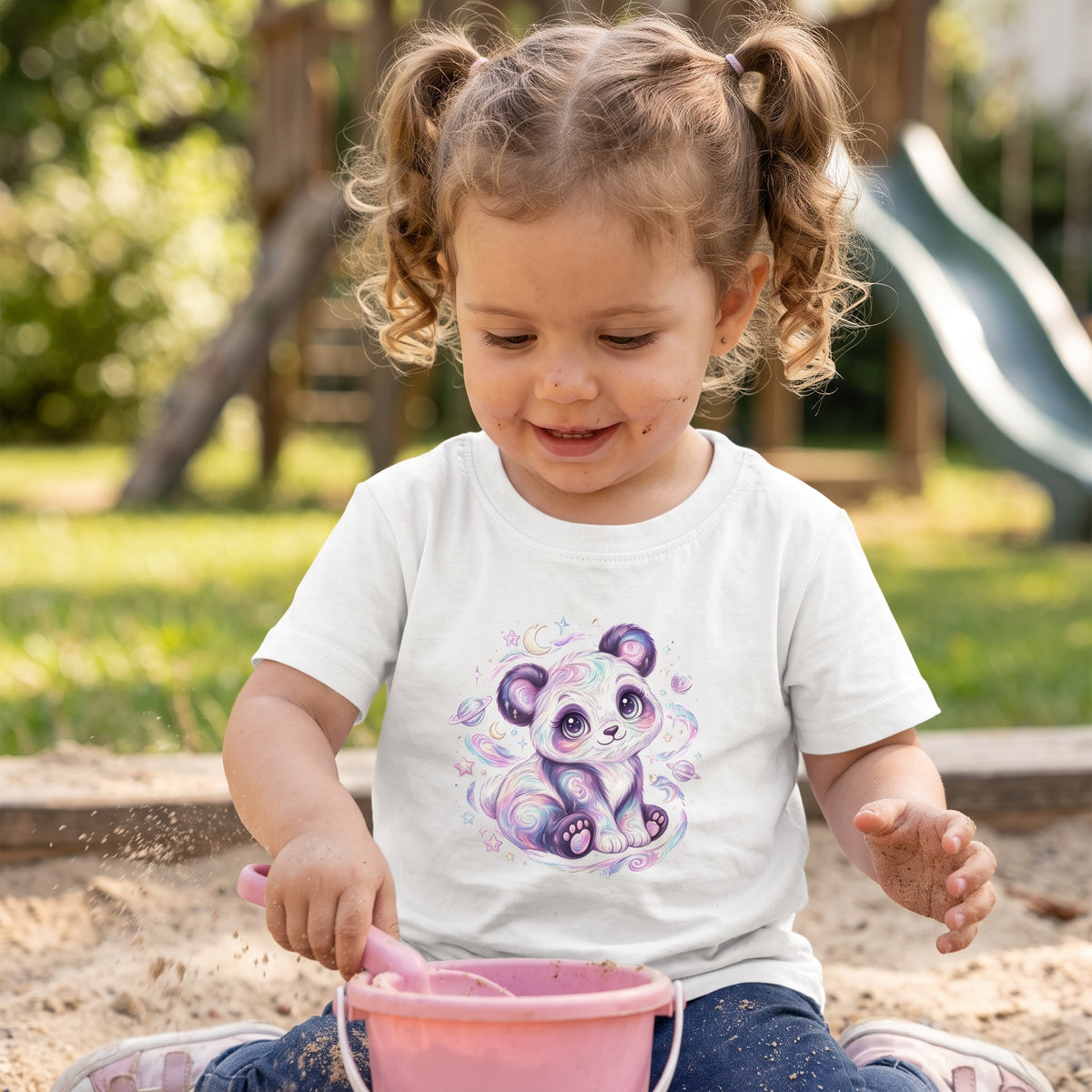 Moonbeam Panda Toddler T-Shirt