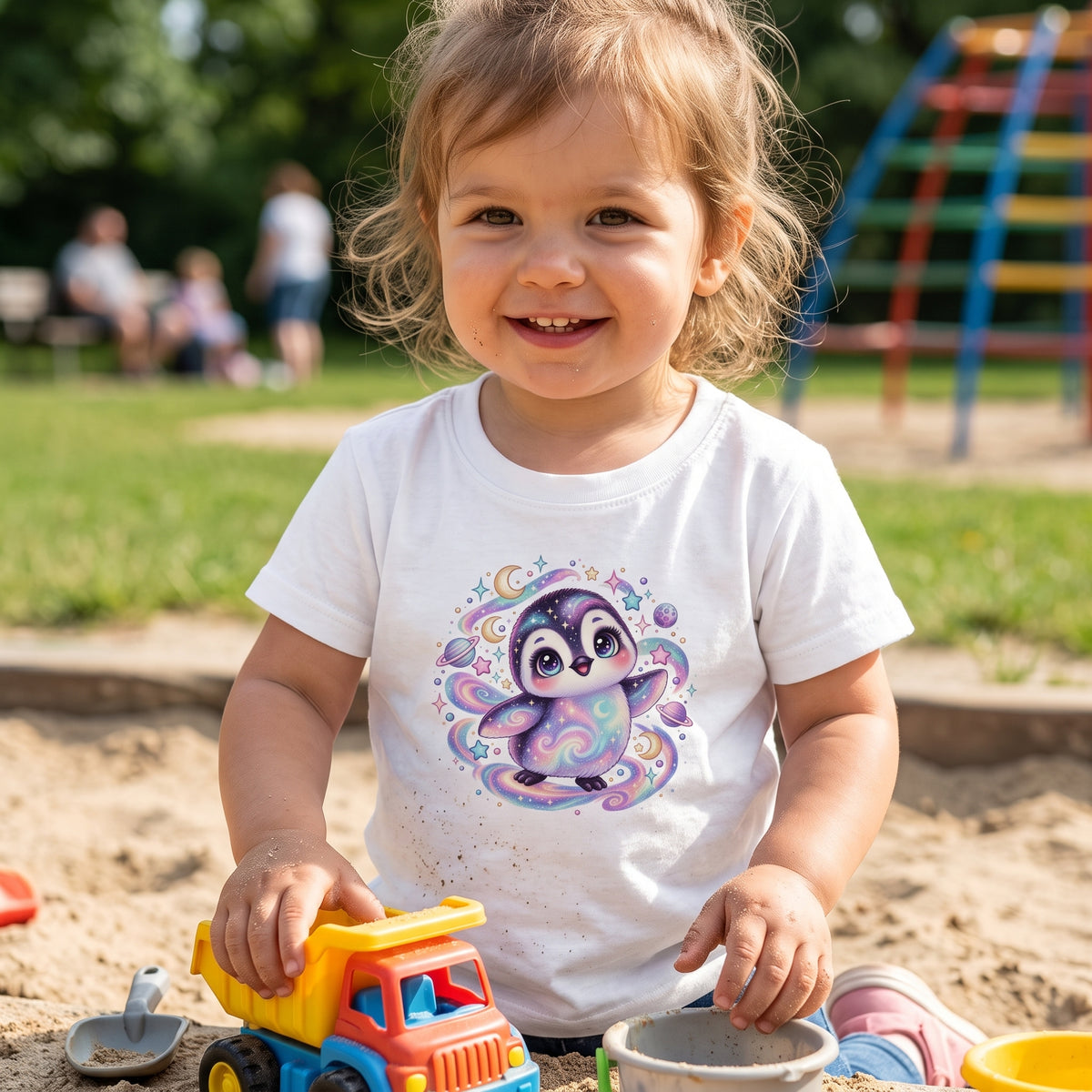 Cosmic Penguin Toddler T-Shirt