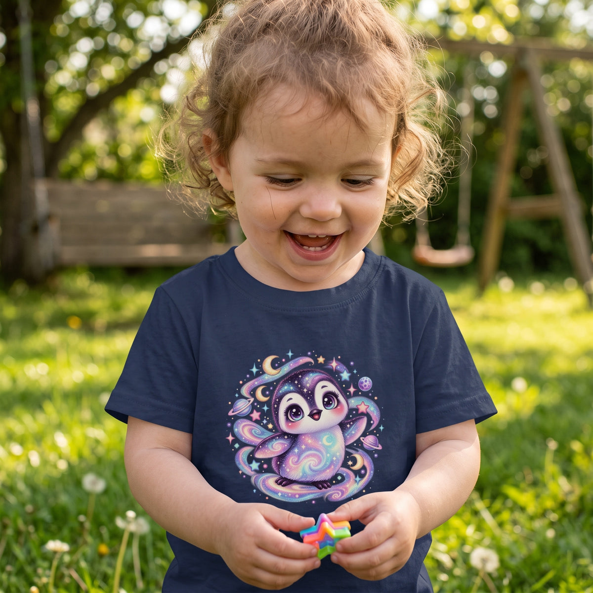Cosmic Penguin Toddler T-Shirt