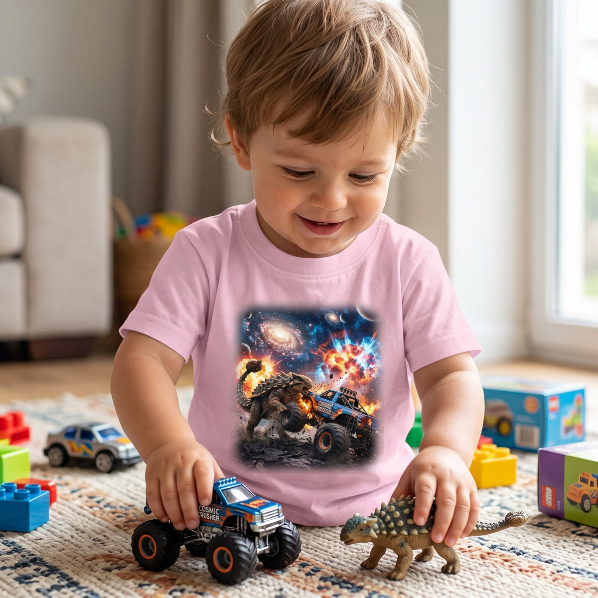 Ankylosaurus Clash Toddler T-Shirt