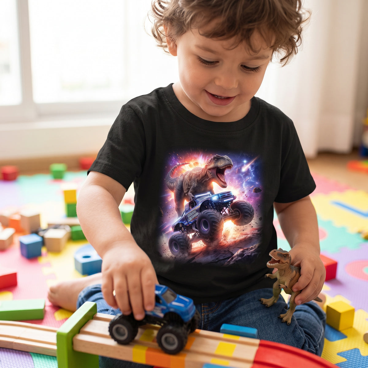 Crusher vs. Giganotosaurus Toddler T-Shirt