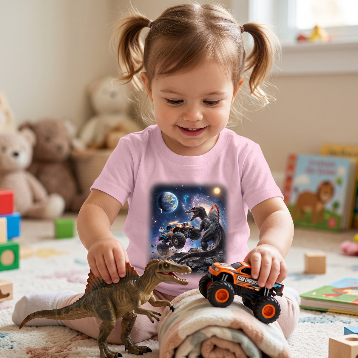 Spinosaurus Rampage Toddler T-Shirt