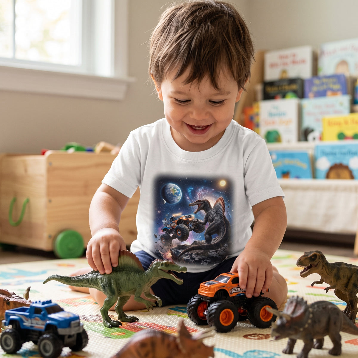 Spinosaurus Rampage Toddler T-Shirt