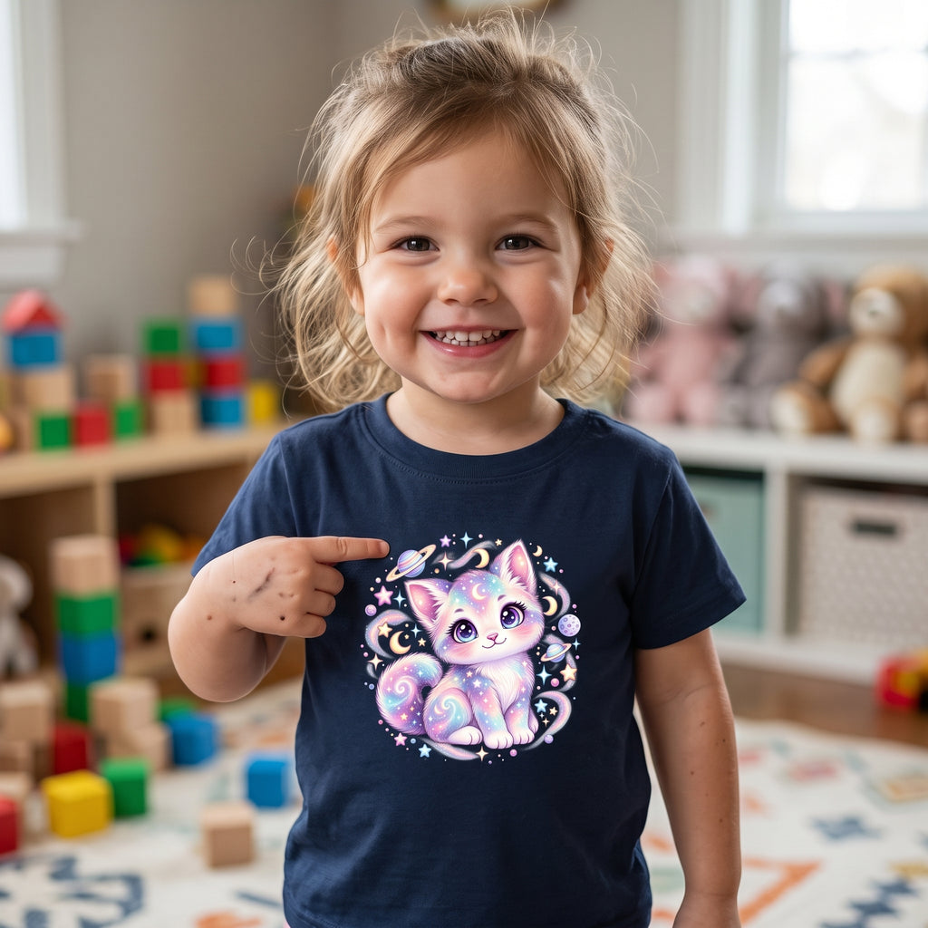 Cosmic Kitty Toddler T-Shirt