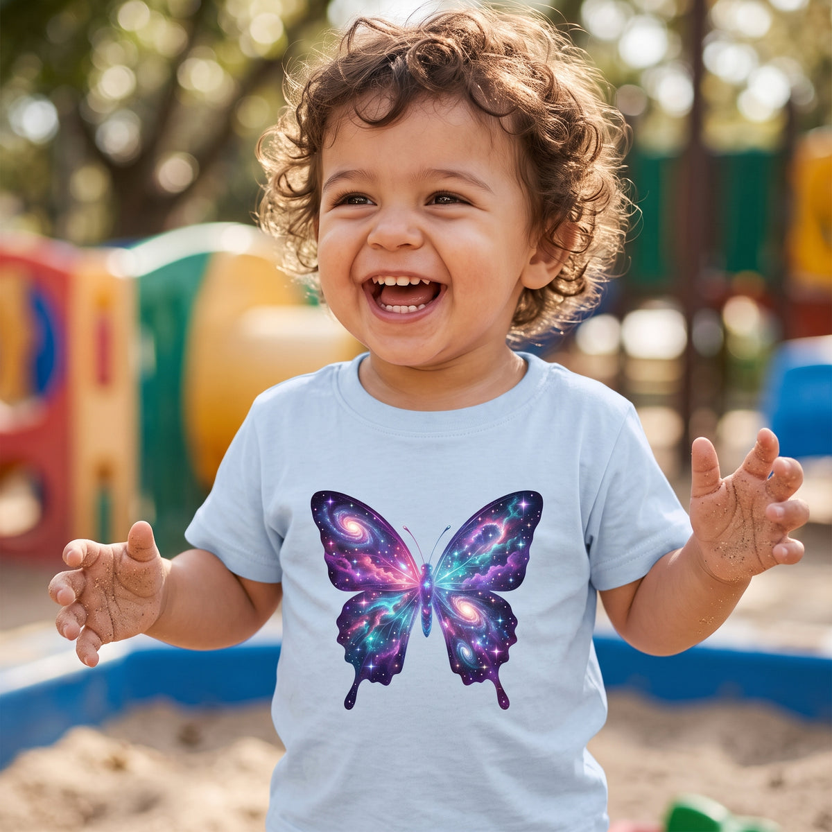 Galactic Butterfly Toddler T-Shirt